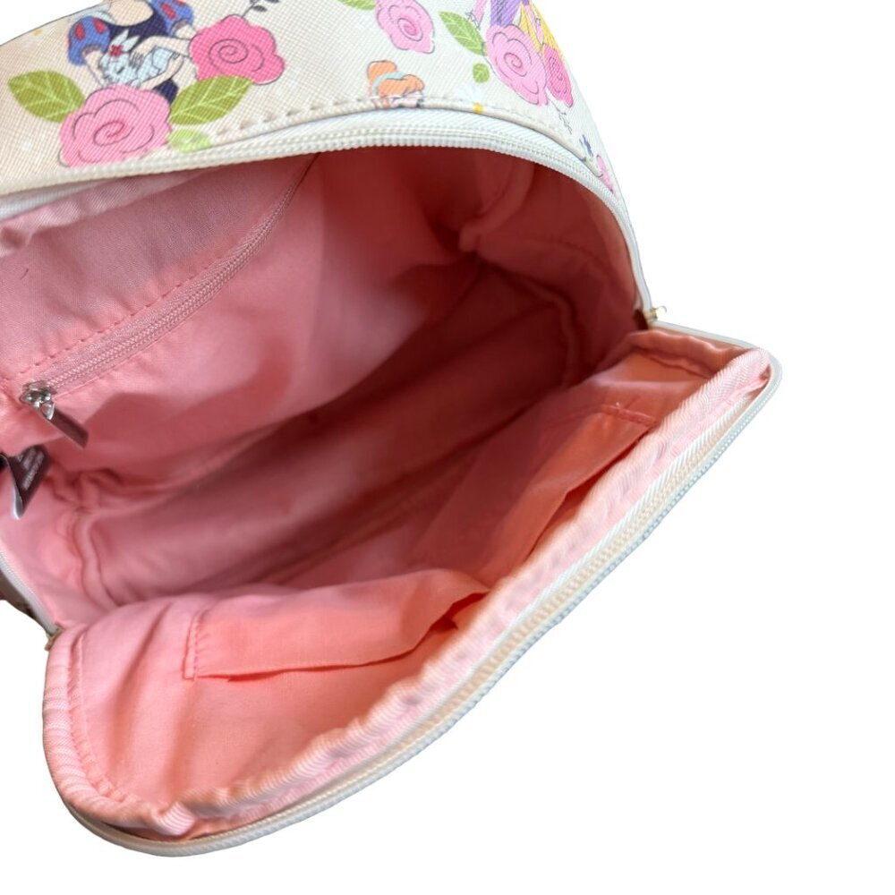 Biworld Disney Princess Miniature Backpack Snow White Floral Toddler Little Girl - Picture 4 of 9